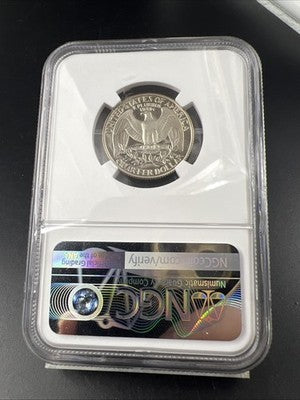 1983 S 25c Washington Proof Copper Nickel Clad Quarter Coin NGC PF69 UCAM #003