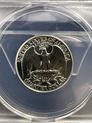 1959 25c Washington 90% Silver Proof Quarter Coin PF66 ANACS #60