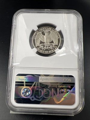 1983 S 25c Washington Proof Copper Nickel Clad Quarter Coin NGC PF69 UCAM #007