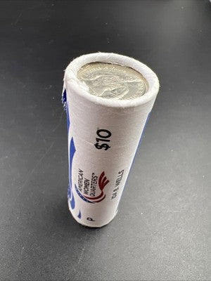 US Mint Certified 2025 P Ida B Wells Women's Quarter 40 Coin BU Roll