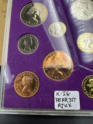 1970 Great Britain Northern Ireland Uncirculated Coin Set in Box