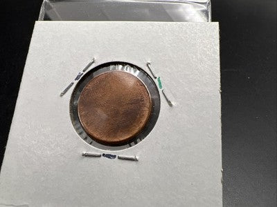 2.5 Gram Copper Plated Zinc US Lincoln Small Cent Blank Planchet Error UNC #A1