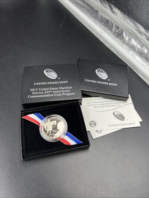 2015 S US Marshalls Service Commemorative Copper Nickel Half Dollar Coin
