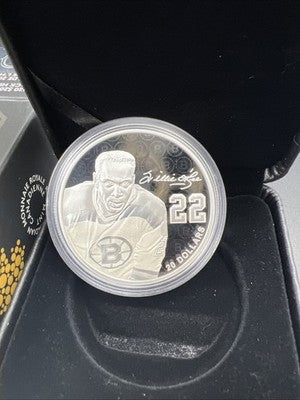 2020 Willie O'Ree Bruins Canada $20 1 Oz Silver Proof Coin NHL Hockey w/ Box COA