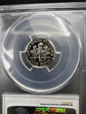 1990 S 10c Roosevelt Copper Nickel Dime Coin PR69 DCAM Proof #223