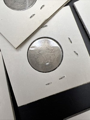 Lot of 10 Different Date V Liberty Nickel Coins Very Circ in 2x2 Cards SK#a