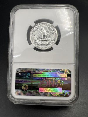 1963 25c Washington Silver Quarter Proof Coin NGC PF67 #023
