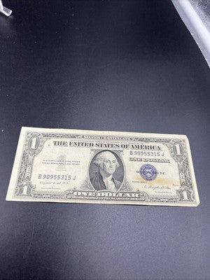 1935 G $1 One Dollar Silver Certificate CH VF Very Fine Circ neat Serial #909