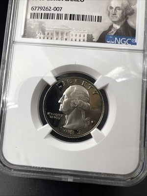 1983 S 25c Washington Proof Copper Nickel Clad Quarter Coin NGC PF69 UCAM #007