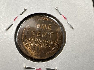 1940 P Broadstruck Error Lincoln Wheat Cent 1c CH AU About UNC