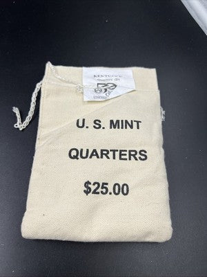 U.S. Mint Bag of 100 2001 D Kentucky State Statehood Quarters BU UNC