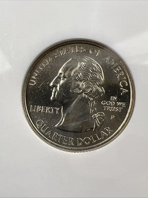2001 P Vermont Statehood Quarter NGC MS65 W #012