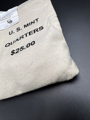 2017 P 25c Ozark Rivers 100 Coin US Mint Certified BU UNC ATB Quarter Bag $25 FV