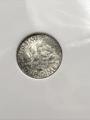 1959 D 10c NGC FA 00 Sample Slab OFH Old Fat Holder Roosevelt Silver Dime