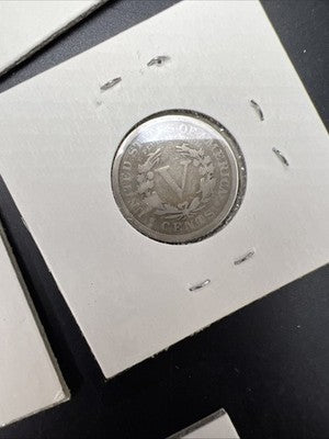 Lot of 10 Different Date V Liberty Nickel Coins Very Circ in 2x2 Cards SK#a