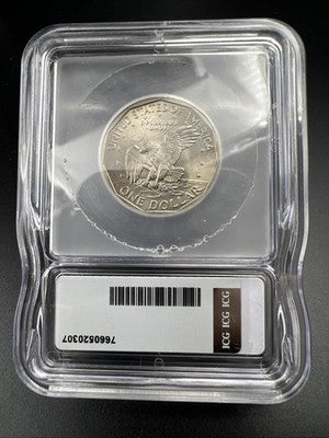 1979 D $1 SBA Susan B Anthony Dollar Coin ICG MS66 + Plus Gem UNC