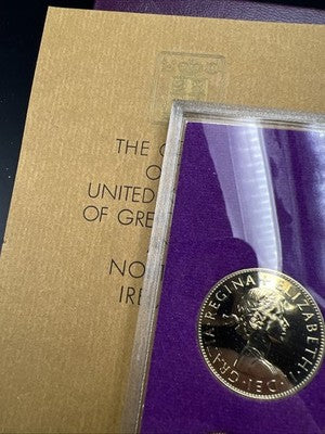 1970 Great Britain Northern Ireland Uncirculated Coin Set in Box