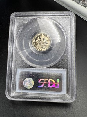 1977 S 10c Roosevelt Copper Nickel Dime Coin PCGS PR69 DCAM #851