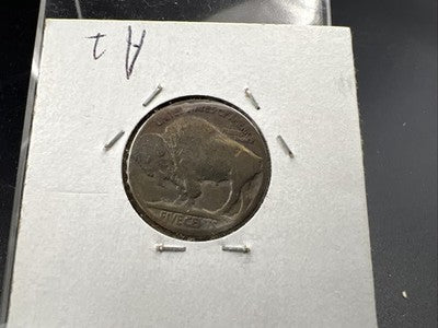 Hobo Buffalo Nickel Coin Modern Carving SKU#A1