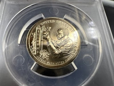 2024 P $1 George Washington Carver Innovation Dollar Coin ANACS MS67 #72