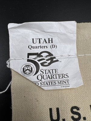 U.S. Mint Bag of 100 2007 D Utah State Statehood Quarters BU UNC