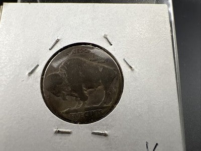 Hobo Buffalo Nickel Coin Modern Carving SKU#K