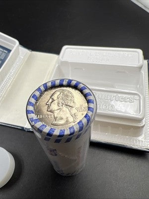 US Mint Certified 2000 P Massachusetts State Statehood 40 Coin BU Quarter Roll