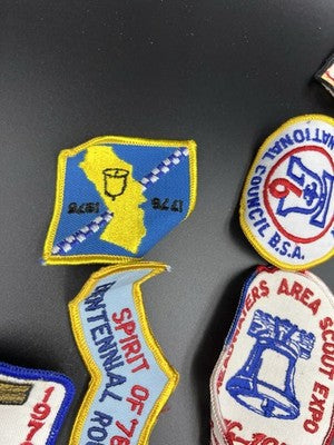 Lot of 18 Boy Scout Patches 1973 National Jamboree 1976 +