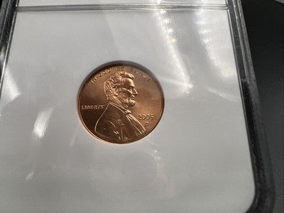 2005 D 1c Lincoln Memorial Cent MS66 RD NGC Gem BU Certified #031