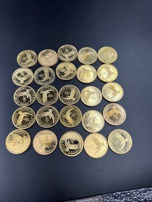 2005 S 25 Coin Proof Sacagawea Dollar Coin Roll