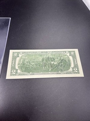 2017 A $2 FRN Federal Reserve Note CH UNC Neat Serial #14806666