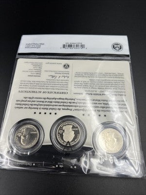 2015 Bombay Hook 3 Coin P D S US Mint ATB Set
