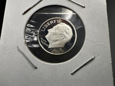 2009 S 10c Proof Silver Roosevelt Dime Coin SK#a