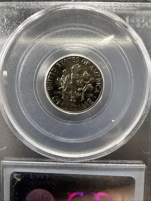 1977 S 10c Roosevelt Dime Coin PCGS PR69 DCAM #52