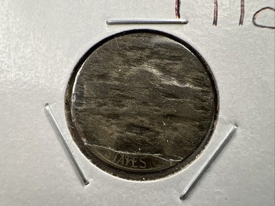 Major Lamination Reverse 1942 5c Jefferson Silver War Nickel Coin Very Circ