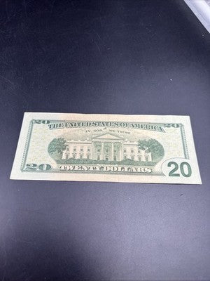 2017 Star * $20 FRN Federal Reserve Note VF Very Fine Circ #793