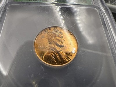 1940 S Lincoln Wheat Cent Penny Coin ICG MS67 RD #110 Some Toning