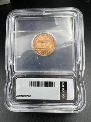 1969 S Lincoln 1c Memorial Cent Coin ICG MS67 #02