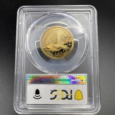 2000 S $1 Sacagawea Native Proof Dollar Coin PCGS PR69 DCAM Used Holder #450
