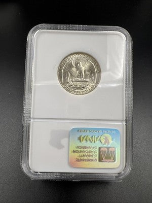 1954 S 25c Washington Silver Quarter Coin Gem BU Certified MS66 NGC #040