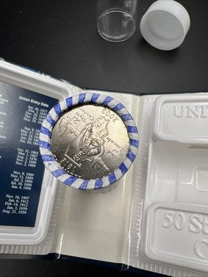 US Mint Certified 2003 P Illinois State Statehood Quarter Roll BU UNC