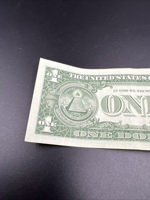 1957 $1 One Dollar Blue Seal Silver Certificate VF Repeat Serial #99917704