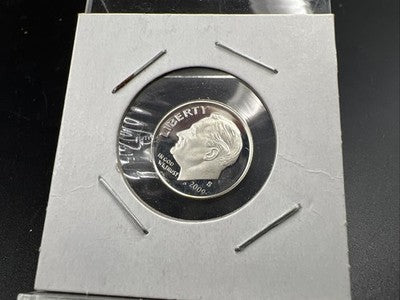 2009 S 10c Proof Silver Roosevelt Dime Coin SK#a