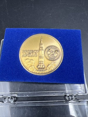 1969 Project Apollo Bronze Medal UNC in snaplock