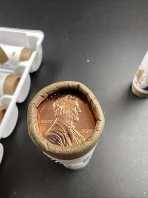 50 Coin US Mint BU Roll 2009 P Professional Life Lincoln Commemorative Cents