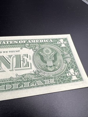 1963 B $1 Barr FRN Federal Reserve Note Uncirculated #889
