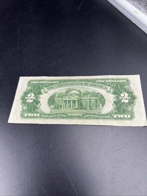 1928 D $2 USN United States Note Red Seal Choice VG Circ #216