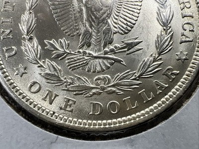 1921 P $1 Morgan Silver Dollar Coin CH BU Rusty Die Vam Variety