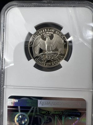 1983 S 25c Washington Proof Copper Nickel Clad Quarter Coin NGC PF69 UCAM #005