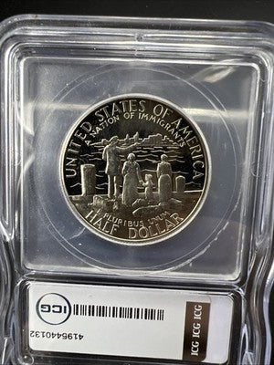 1986 S 50c Statue of Liberty Half Dollar Coin ICG Gem Proof Certified #32